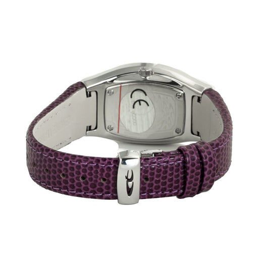 Chronotech Purple Leather Watch $210.00 Chronotech Luzworld