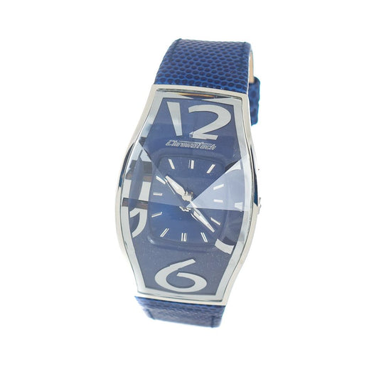 Chronotech Blue Leather Watch $210.00 Chronotech Luzworld