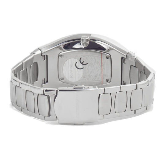 Chronotech Silver Stainless Steel Watch $210.00 Chronotech Luzworld