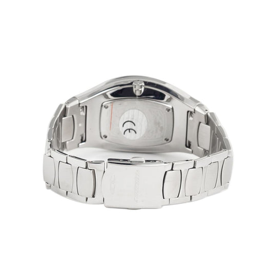 Chronotech Silver Stainless Steel Watch $210.00 Chronotech Luzworld