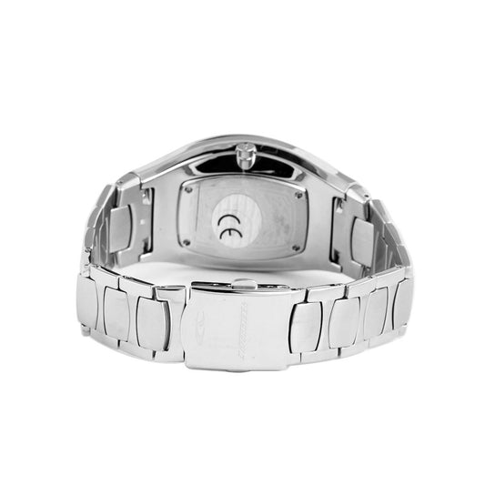 Chronotech Silver Stainless Steel Watch $217.00 Chronotech Luzworld