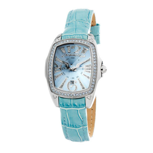 Chronotech Blue Leather Watch $187.00 Chronotech Luzworld