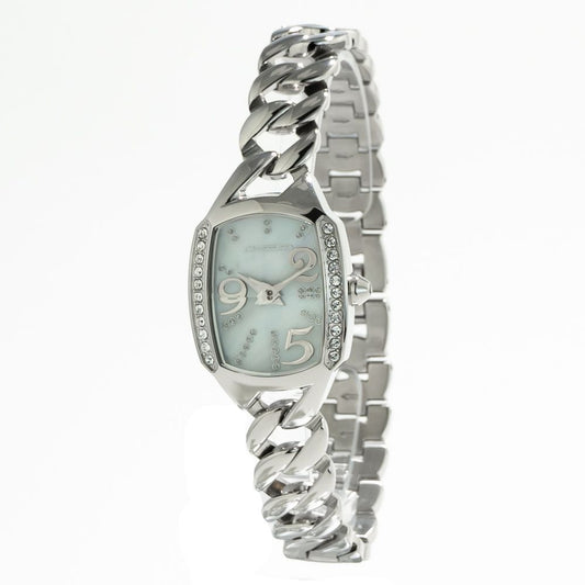 Chronotech Silver Stainless Steel Watch $188.00 Chronotech Luzworld