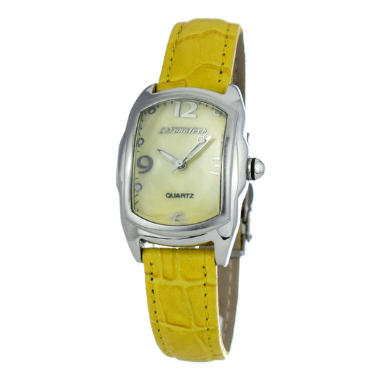 Chronotech Yellow Leather Watch $136.00 Chronotech Luzworld