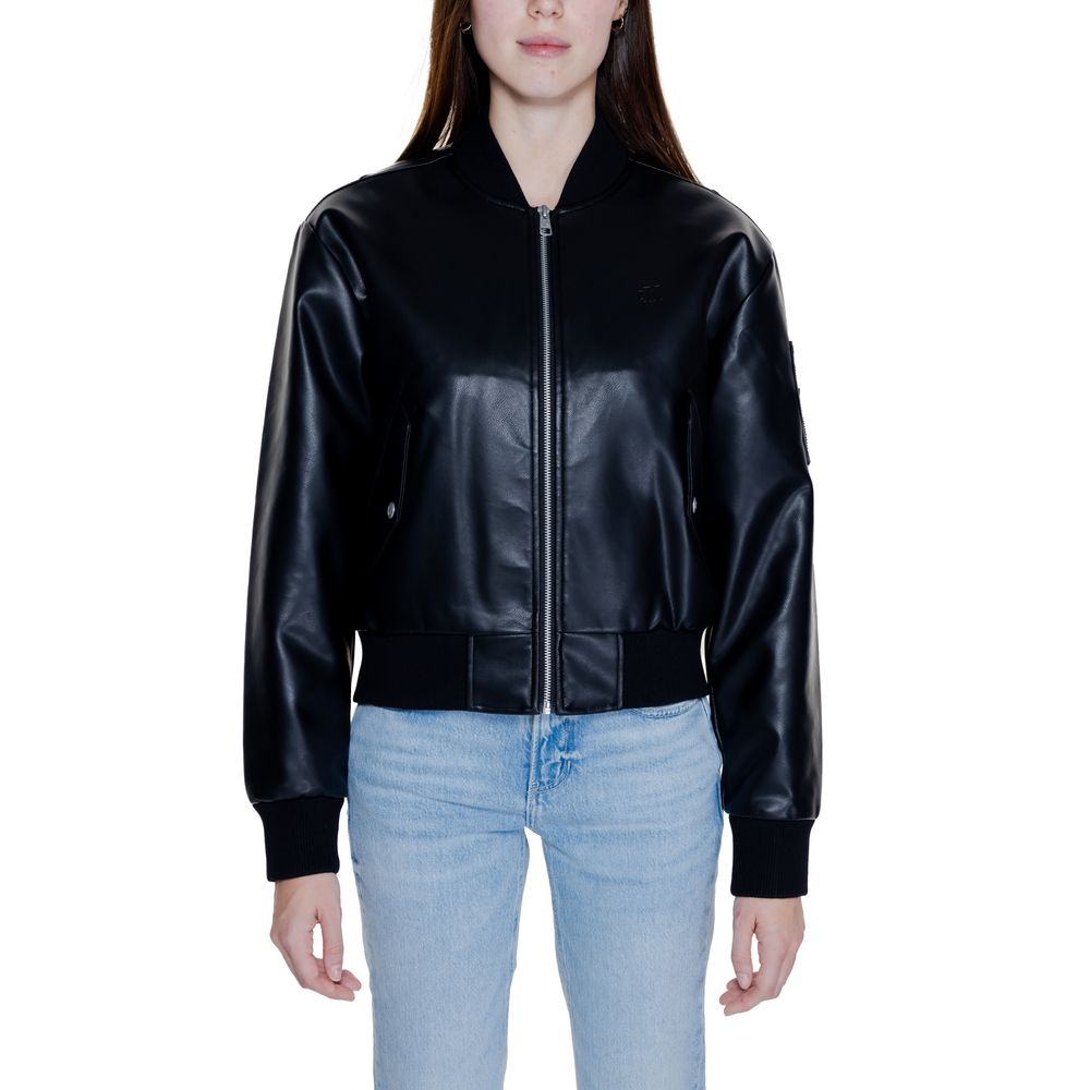 Calvin Klein Jeans Black Polyethylene Jackets & Coat $346.00 Calvin Klein Jeans Luzworld