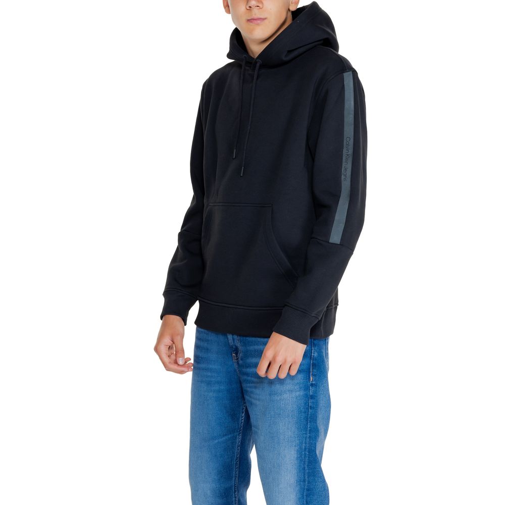 Calvin Klein Jeans Black Cotton Hoody $238.00 Calvin Klein Jeans Luzworld