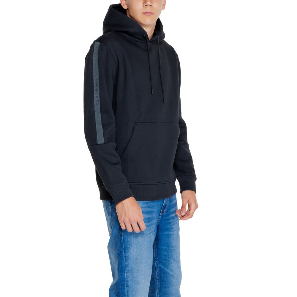 Calvin Klein Jeans Black Cotton Hoody $238.00 Calvin Klein Jeans Luzworld