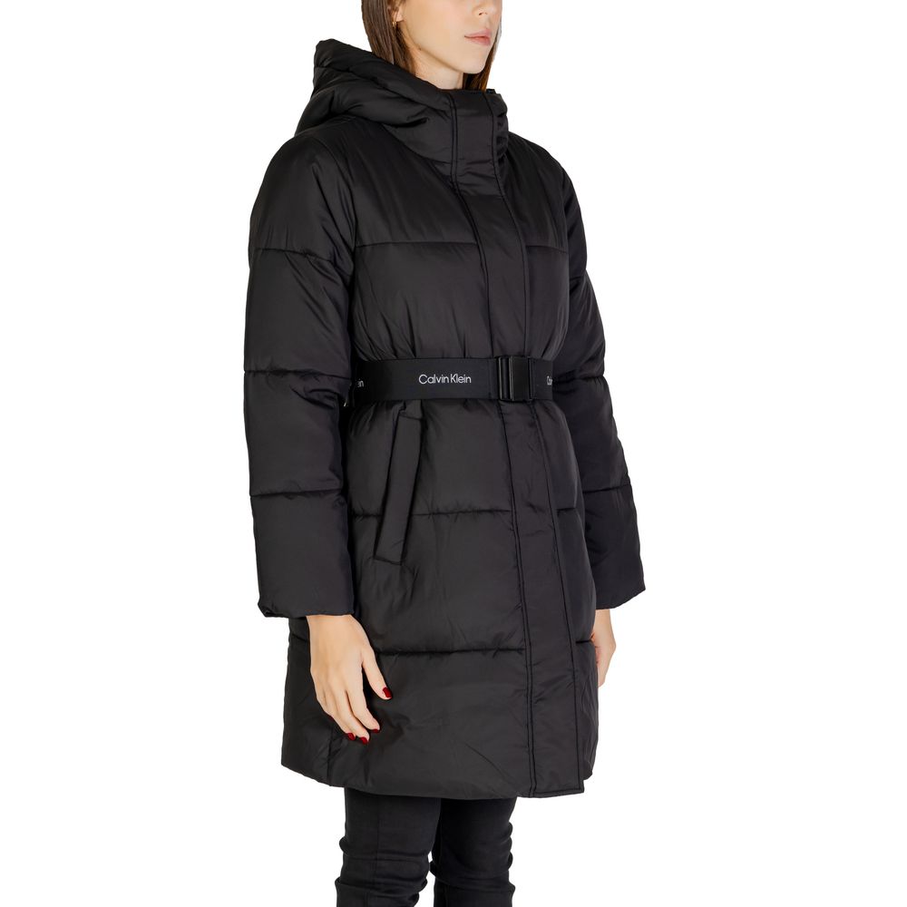 Calvin Klein Jeans Black Nylon Jackets & Coat $670.00 Calvin Klein Jeans Luzworld