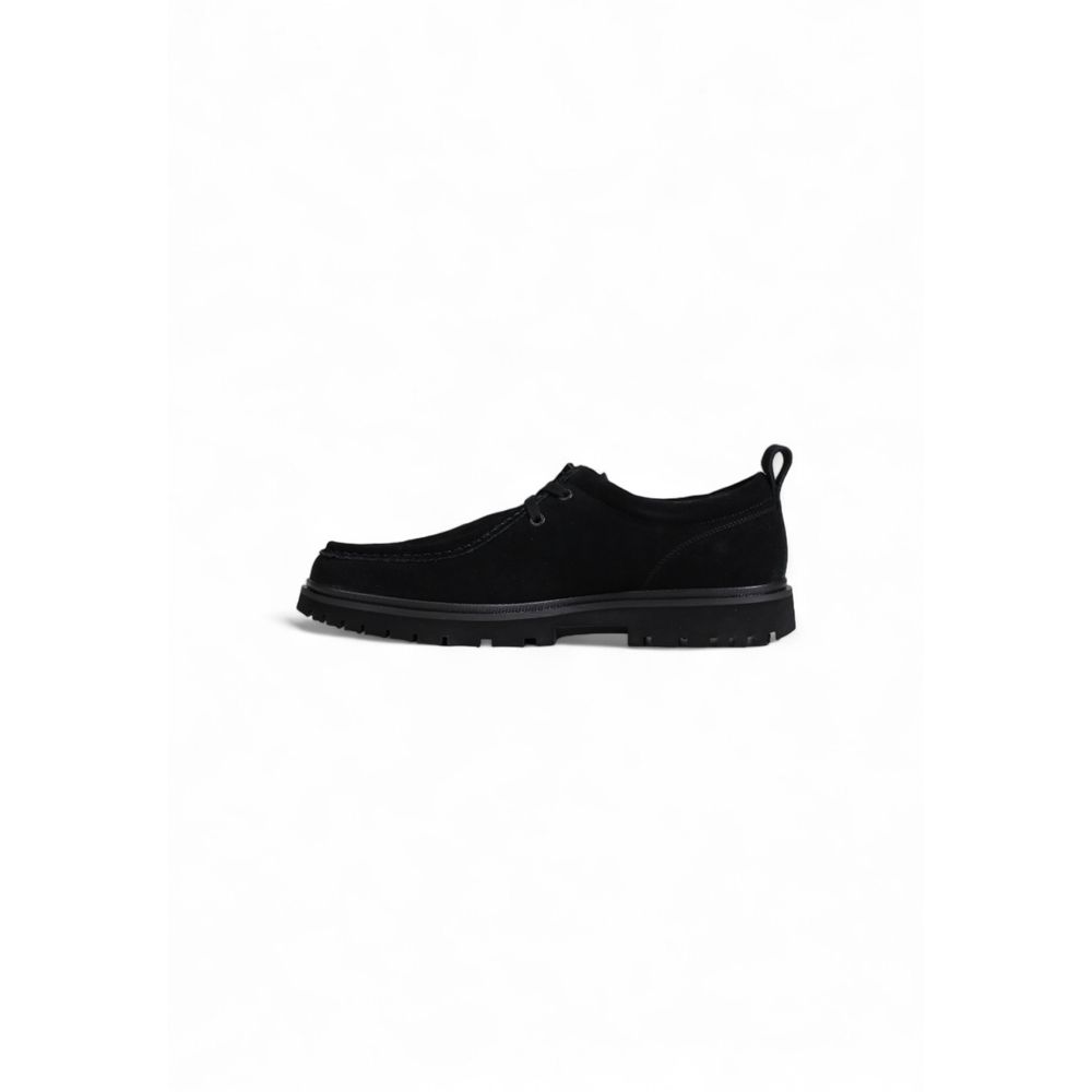 Calvin Klein Jeans Black Suede Leather Oxfords And Derby $267.00 Calvin Klein Jeans Luzworld