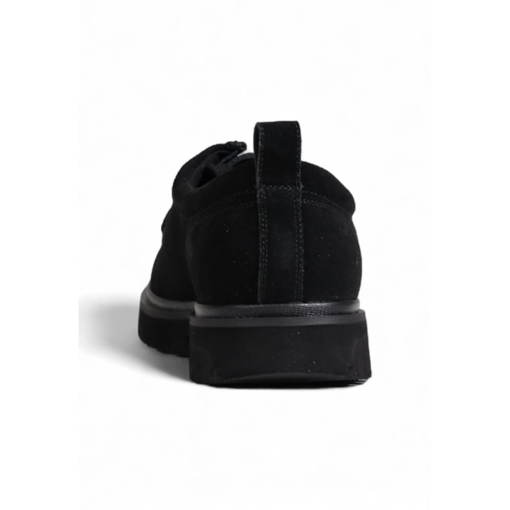 Calvin Klein Jeans Black Suede Leather Oxfords And Derby $267.00 Calvin Klein Jeans Luzworld