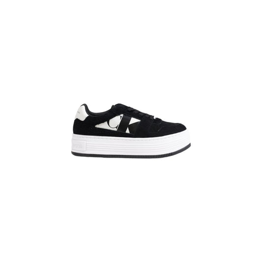 Calvin Klein Jeans Black Leather Sneaker $253.00 Calvin Klein Jeans Luzworld