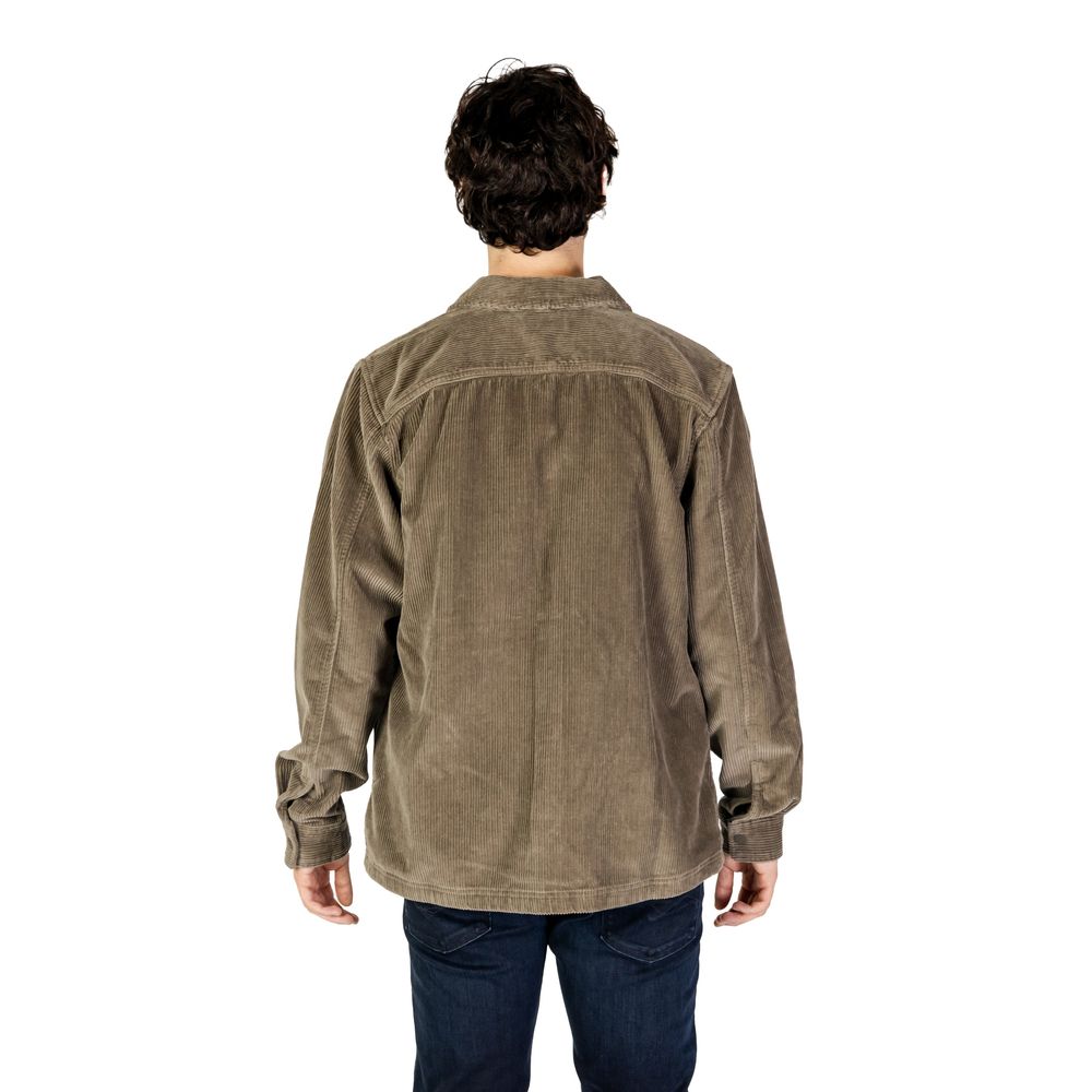 Calvin Klein Jeans Beige Cotton Shirt $222.00 Calvin Klein Jeans Luzworld