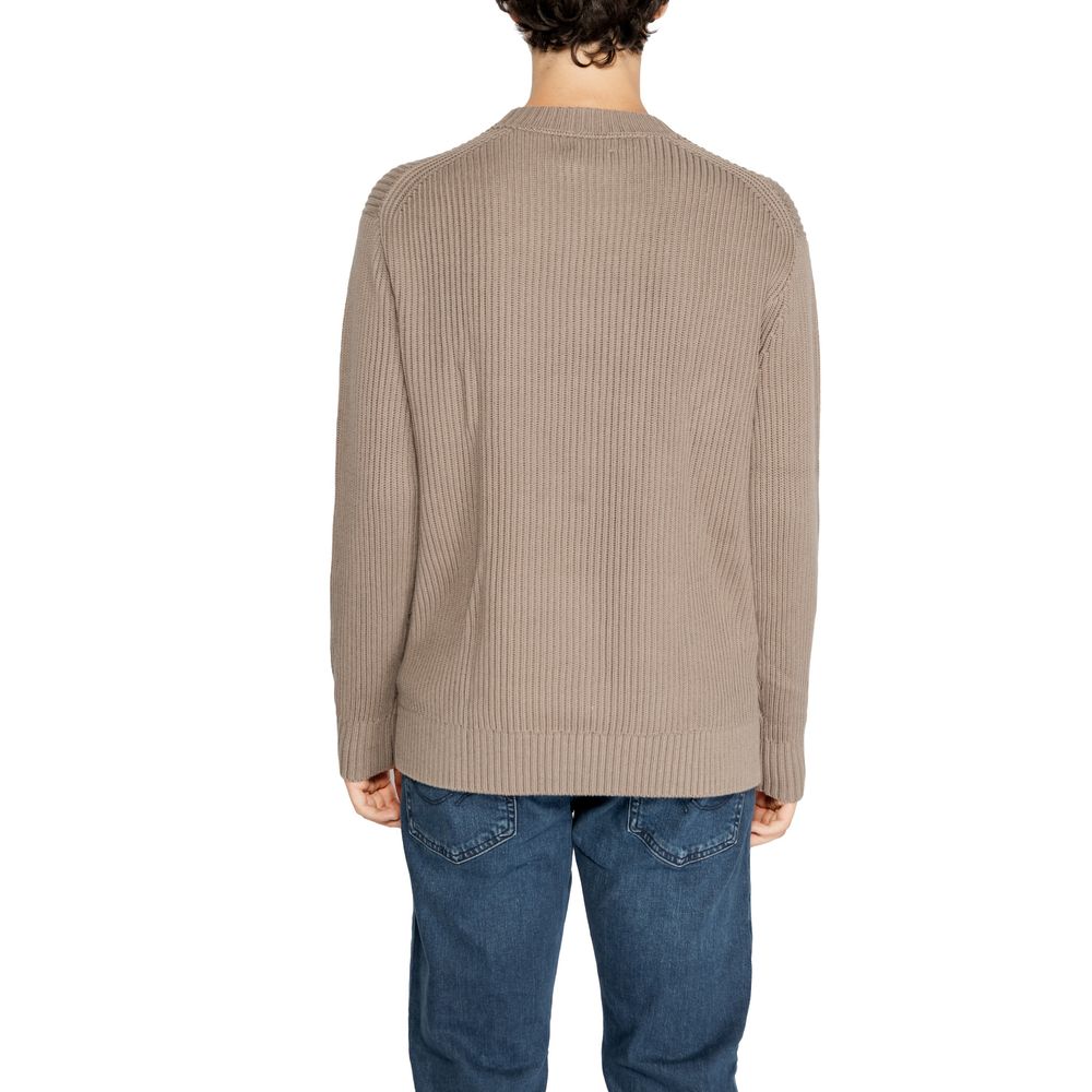 Calvin Klein Jeans Brown Organic Cotton Sweater $238.00 Calvin Klein Jeans Luzworld