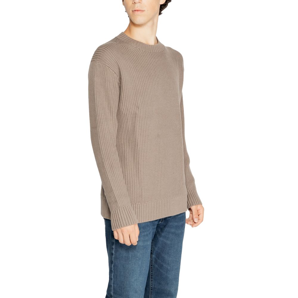 Calvin Klein Jeans Brown Organic Cotton Sweater $238.00 Calvin Klein Jeans Luzworld
