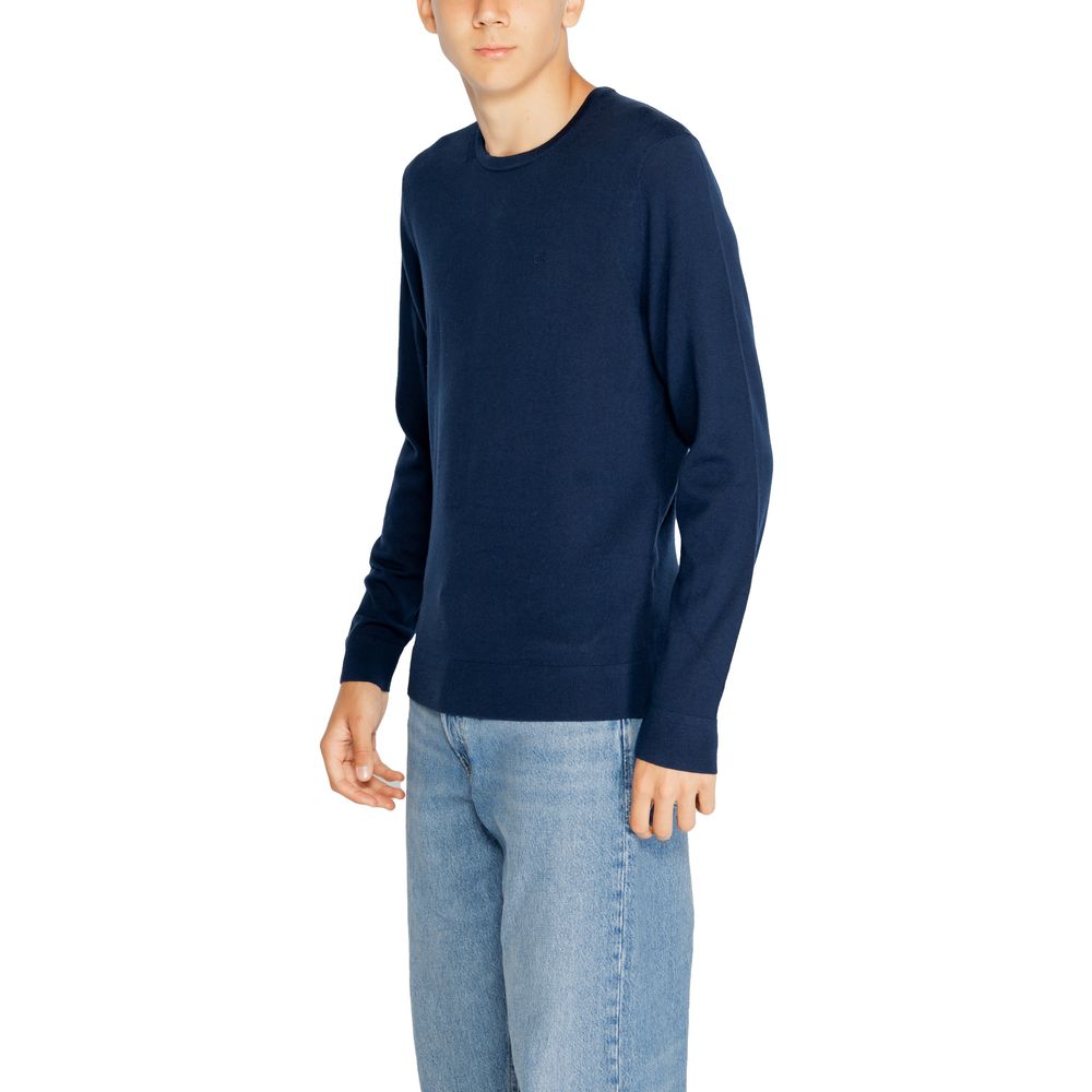 Calvin Klein Blue Recycled Wool Sportswear $238.00 Calvin Klein Luzworld
