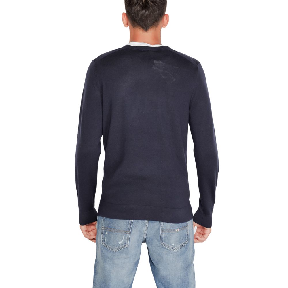 Calvin Klein Blue Recycled Wool Sportswear $238.00 Calvin Klein Luzworld
