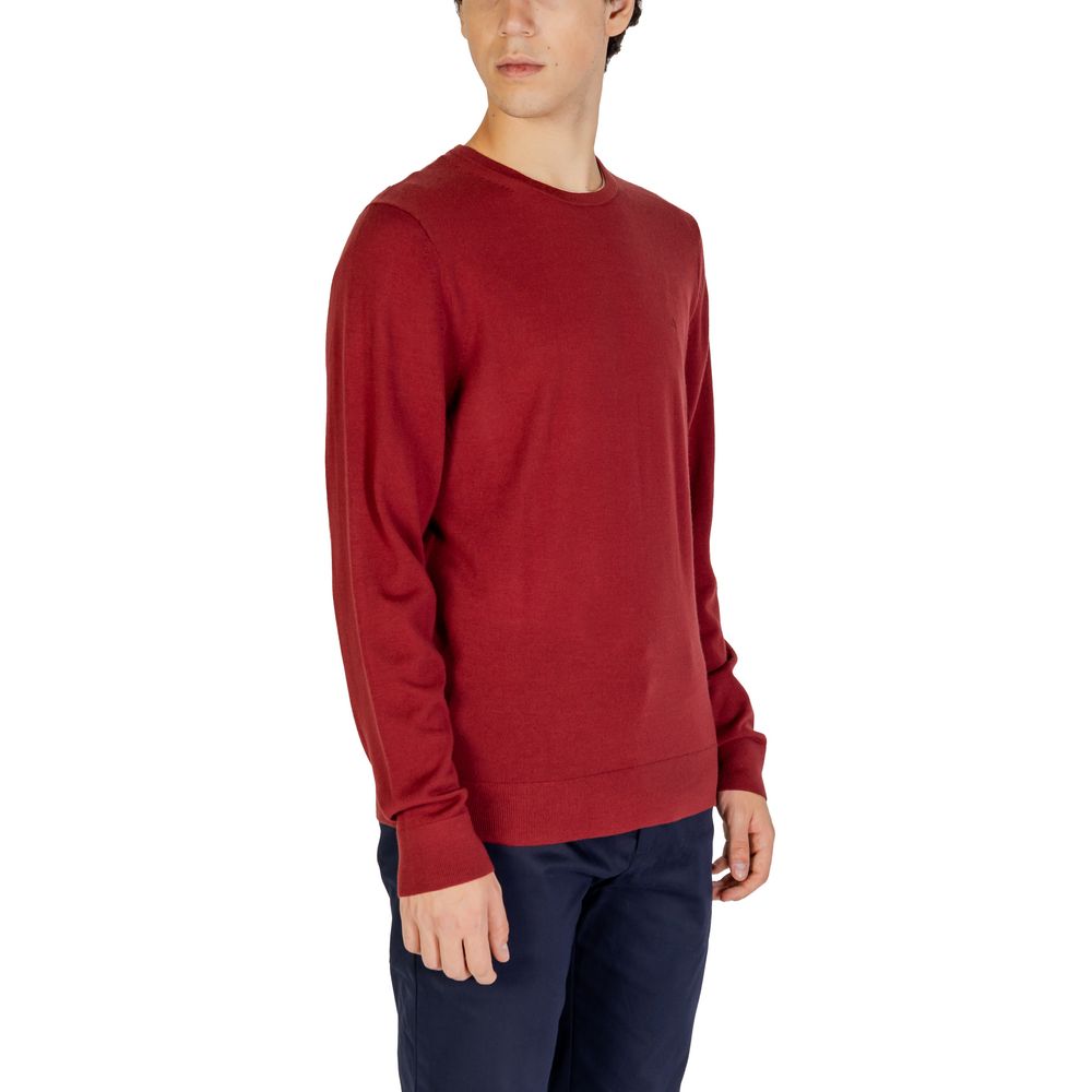 Calvin Klein Bordeaux Recycled Wool Sportswear $238.00 Calvin Klein Luzworld