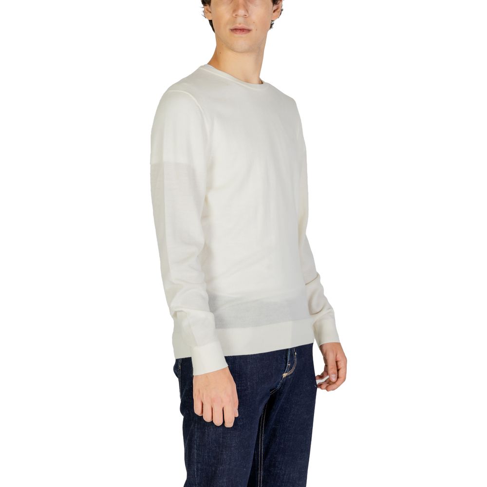 Calvin Klein Cream Recycled Wool Sportswear $238.00 Calvin Klein Luzworld