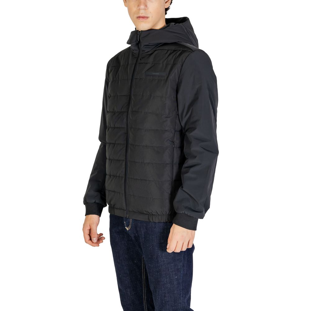 Calvin Klein Black Recycled Polyester Jackets & Coat $622.00 Calvin Klein Luzworld