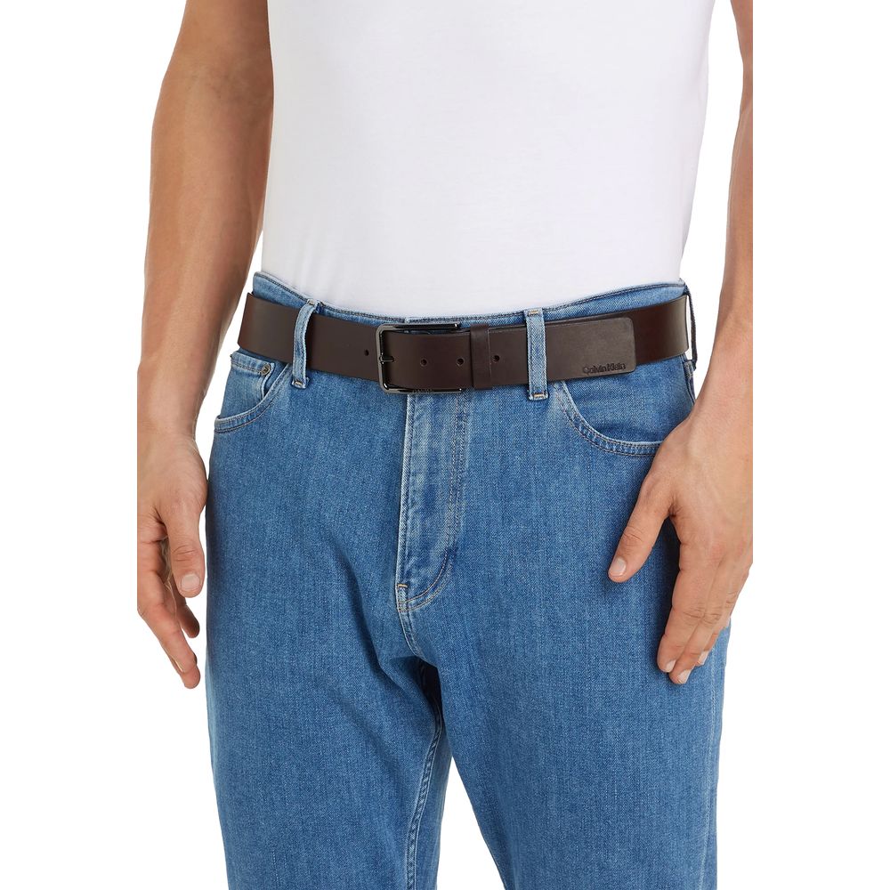 Calvin Klein Brown Leather Belt $144.00 Calvin Klein Luzworld