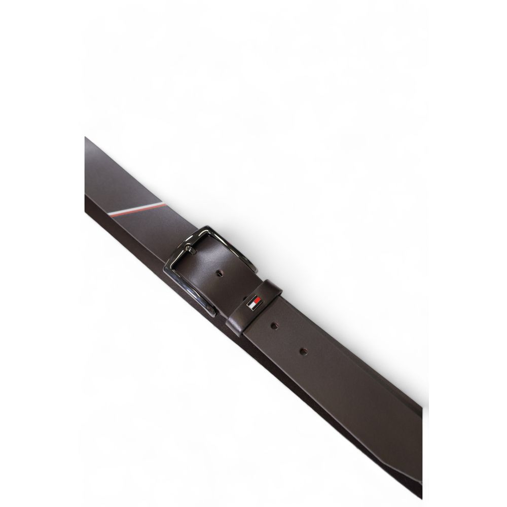 Tommy Hilfiger Brown Leather Belt $151.00 Tommy Hilfiger Luzworld