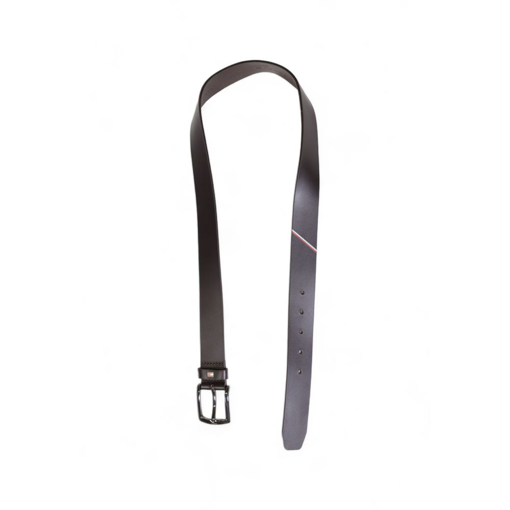 Tommy Hilfiger Brown Leather Belt $151.00 Tommy Hilfiger Luzworld