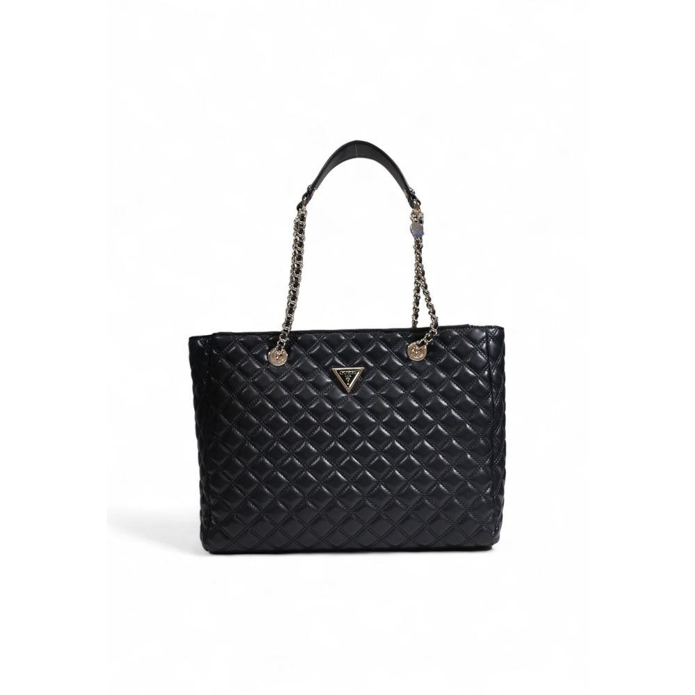 Guess Black Polyethylene Handbag $337.00 Guess Luzworld