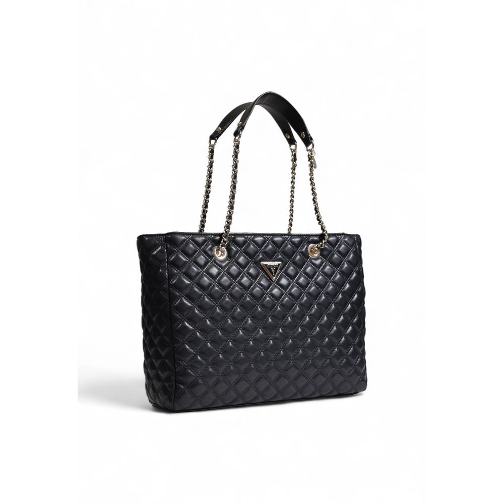 Guess Black Polyethylene Handbag $337.00 Guess Luzworld