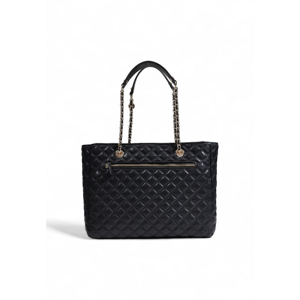 Guess Black Polyethylene Handbag $337.00 Guess Luzworld