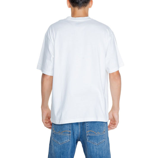 Replay White Cotton T-Shirt $133.00 Replay Luzworld
