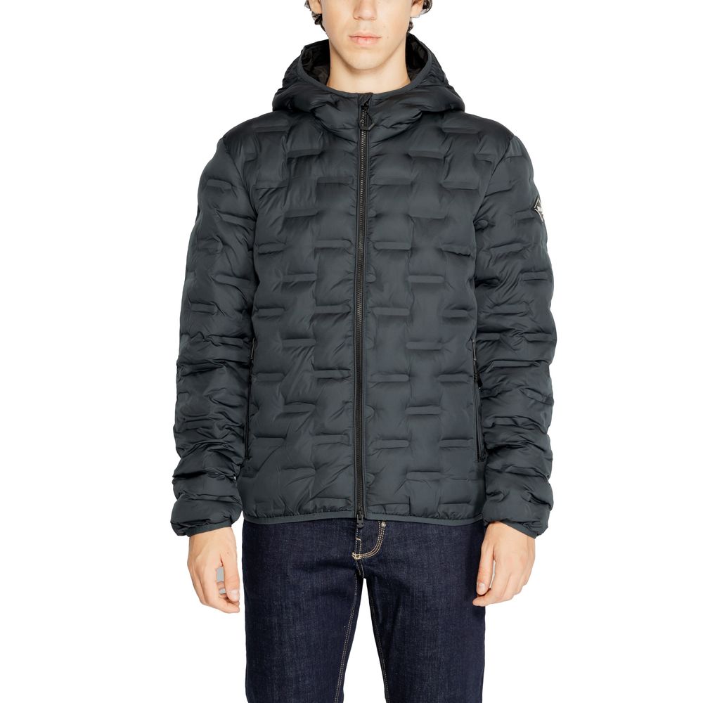 Replay Blue Polyester Jackets & Coat $595.00 Replay Luzworld