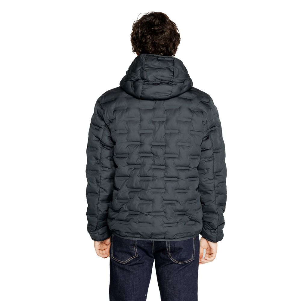 Replay Blue Polyester Jackets & Coat $595.00 Replay Luzworld