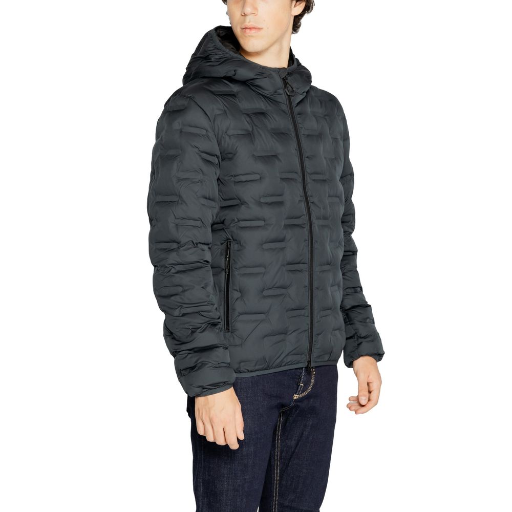 Replay Blue Polyester Jackets & Coat $595.00 Replay Luzworld