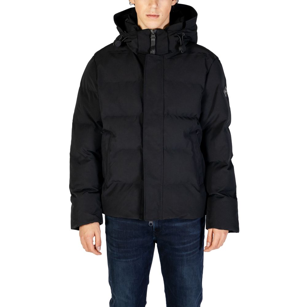 Replay Black Polyamide Jackets & Coat $667.00 Replay Luzworld