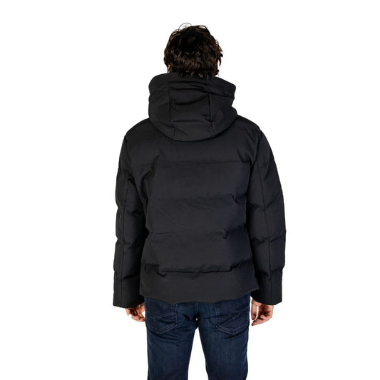 Replay Black Polyamide Jackets & Coat $667.00 Replay Luzworld