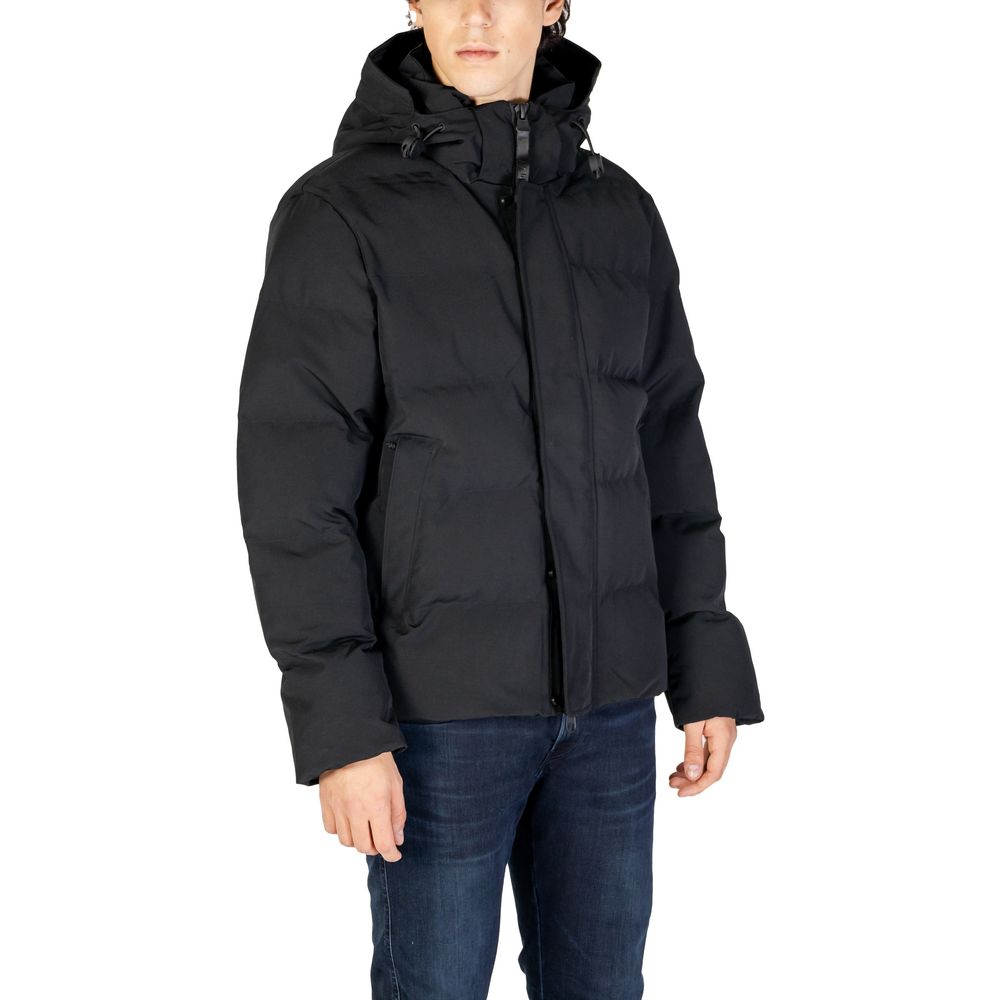 Replay Black Polyamide Jackets & Coat $667.00 Replay Luzworld