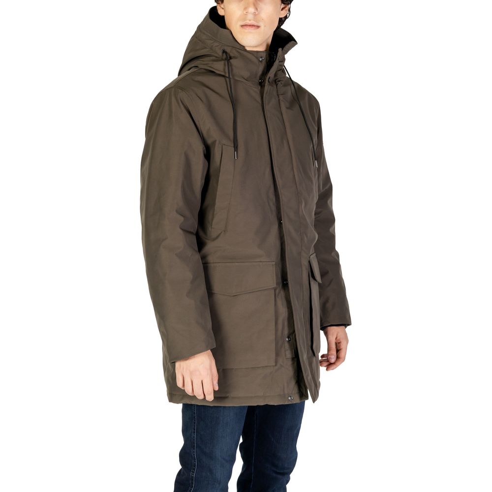 Replay Green Polyamide Parka $742.00 Replay Luzworld