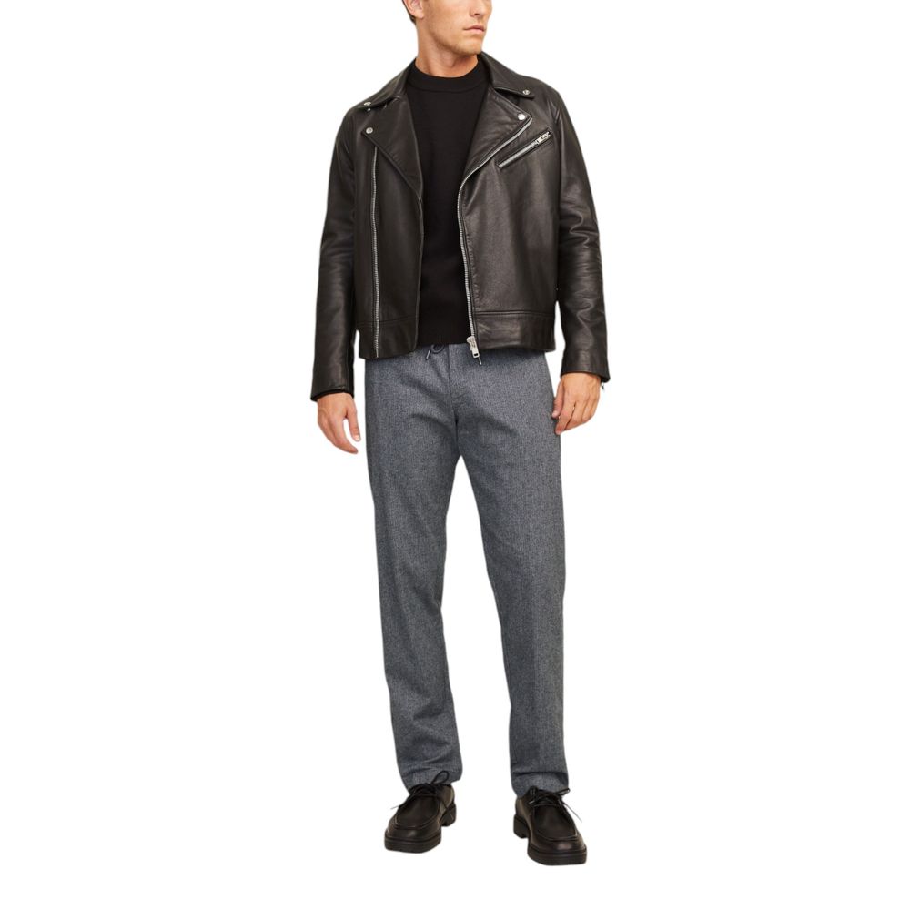 Jack Jones Gray Cotton Pant $143.00 Jack Jones Luzworld