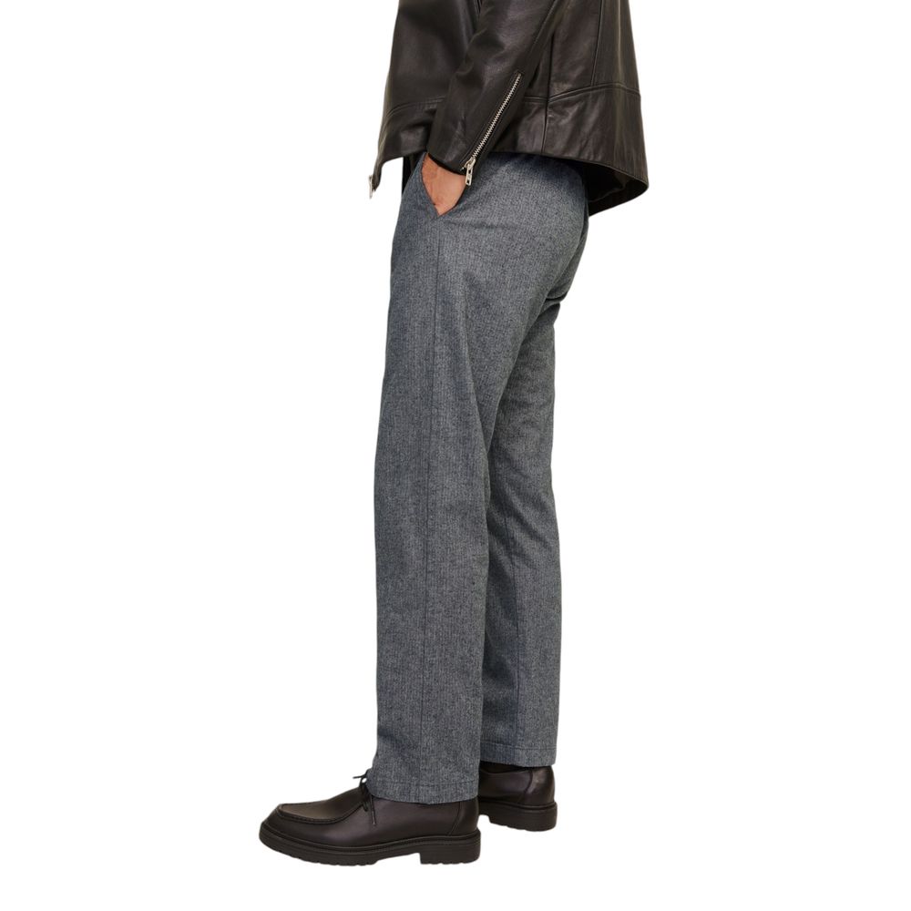 Jack Jones Gray Cotton Pant $143.00 Jack Jones Luzworld