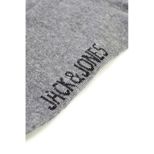 Jack Jones Gray Cotton Sock $82.00 Jack Jones Luzworld