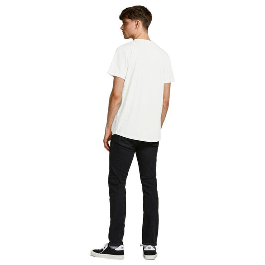 Jack Jones Cream Organic Cotton T-Shirt $104.00 Jack Jones Luzworld