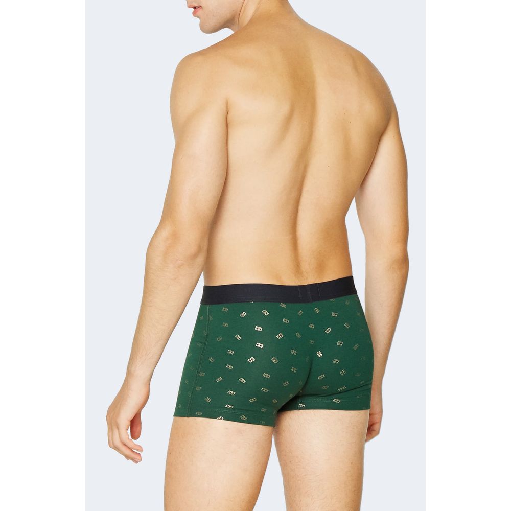 Tommy Hilfiger Green Cotton Boxer $130.00 Tommy Hilfiger Luzworld