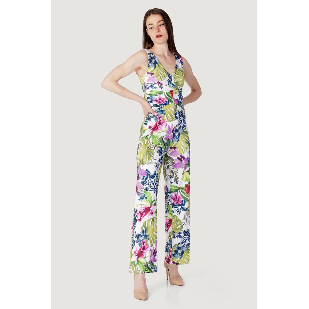 Guess Green Polyester Jumpsuit