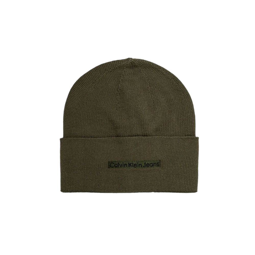 Calvin Klein Jeans Green Cotton Caps Baseball Hat $120.00 Calvin Klein Jeans Luzworld