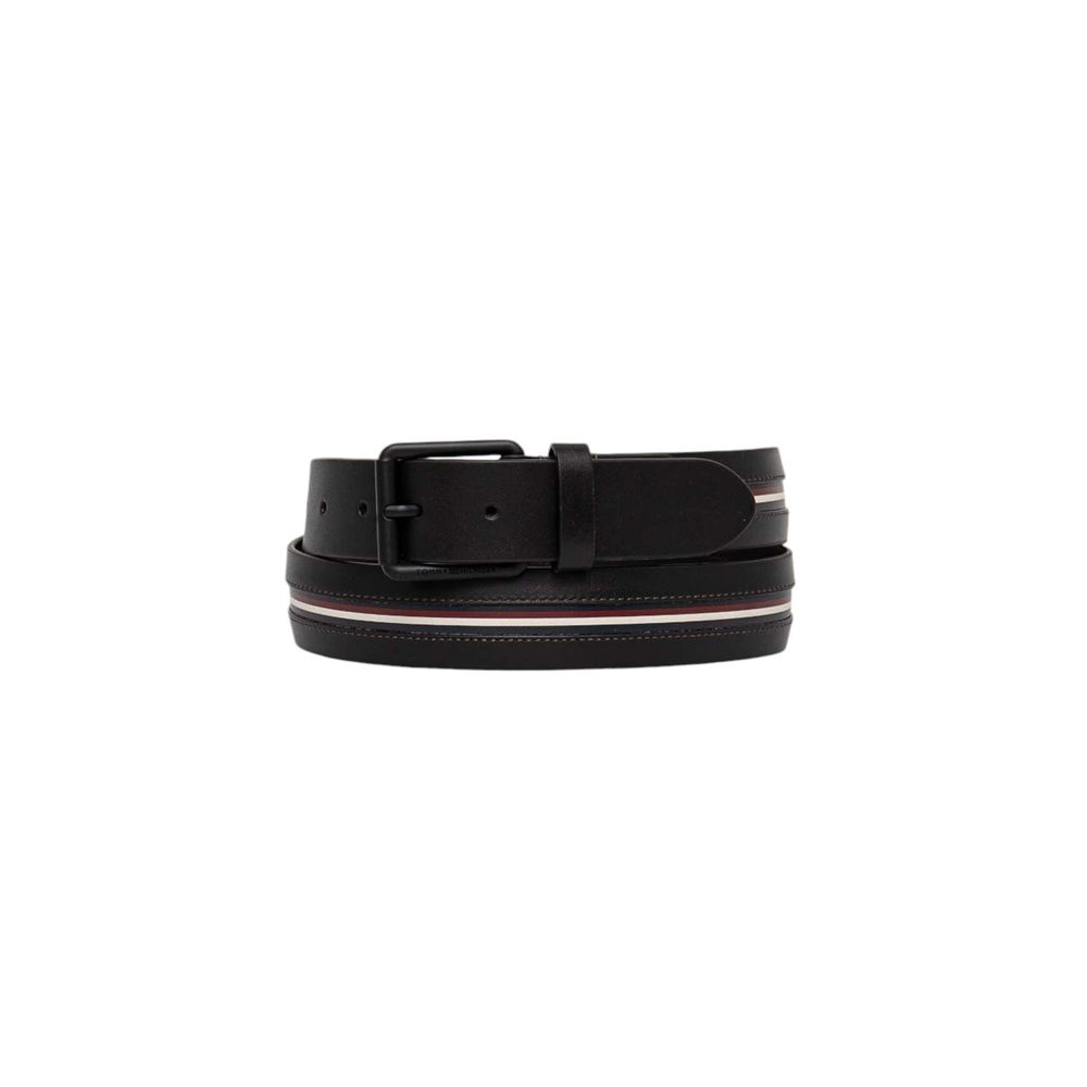 Tommy Hilfiger Black Leather Belt $175.00 Tommy Hilfiger Luzworld