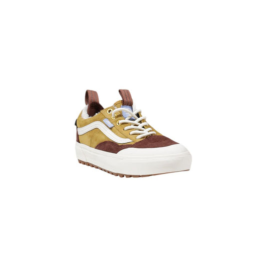 Vans Beige Leather Sneaker $257.00 Vans Luzworld