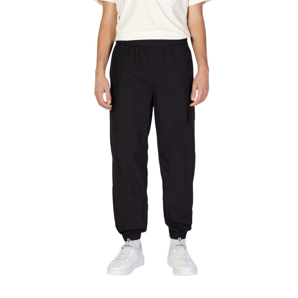 Calvin Klein Jeans Black Cotton Joggers Workout Pant $224.00 Calvin Klein Jeans Luzworld