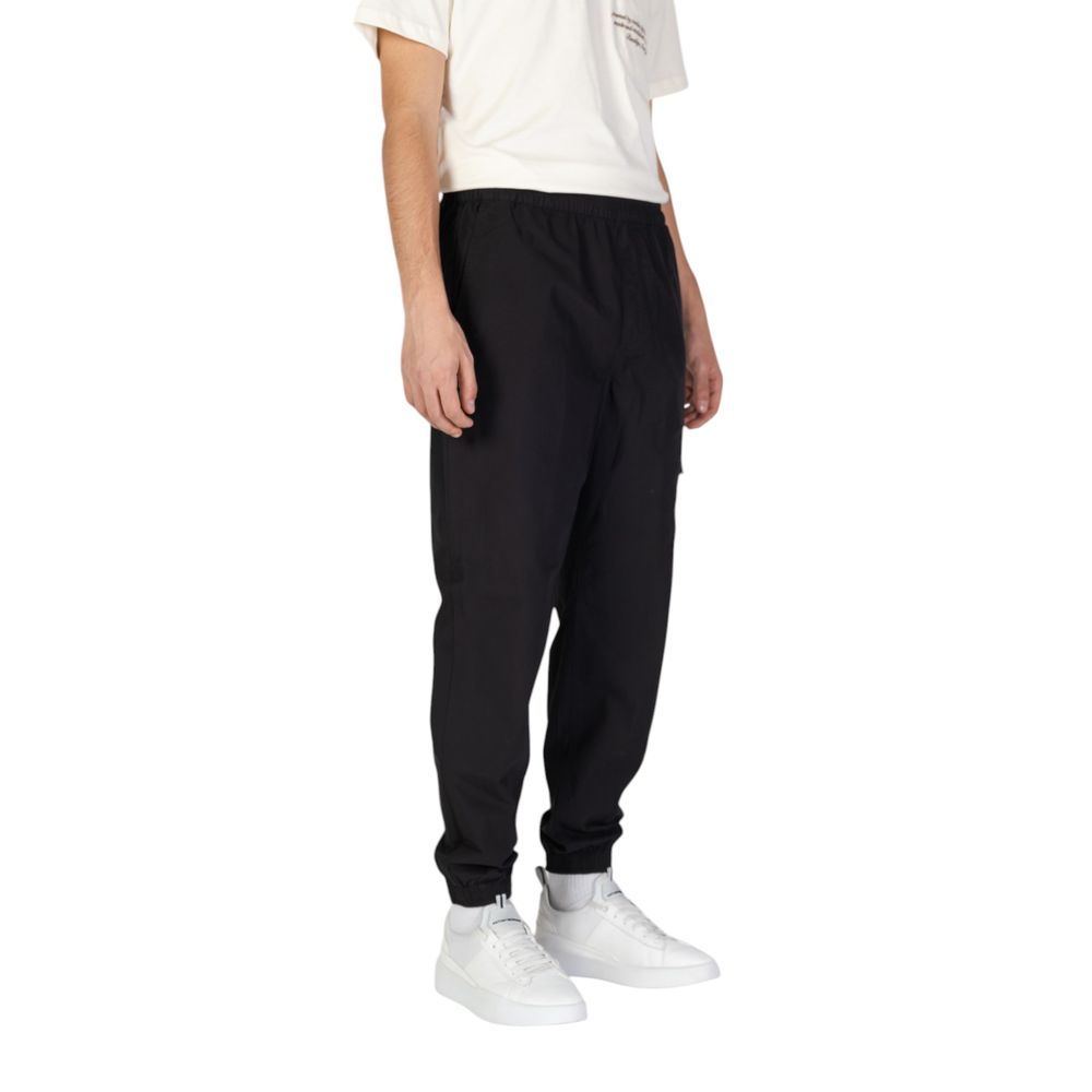 Calvin Klein Jeans Black Cotton Joggers Workout Pant $224.00 Calvin Klein Jeans Luzworld