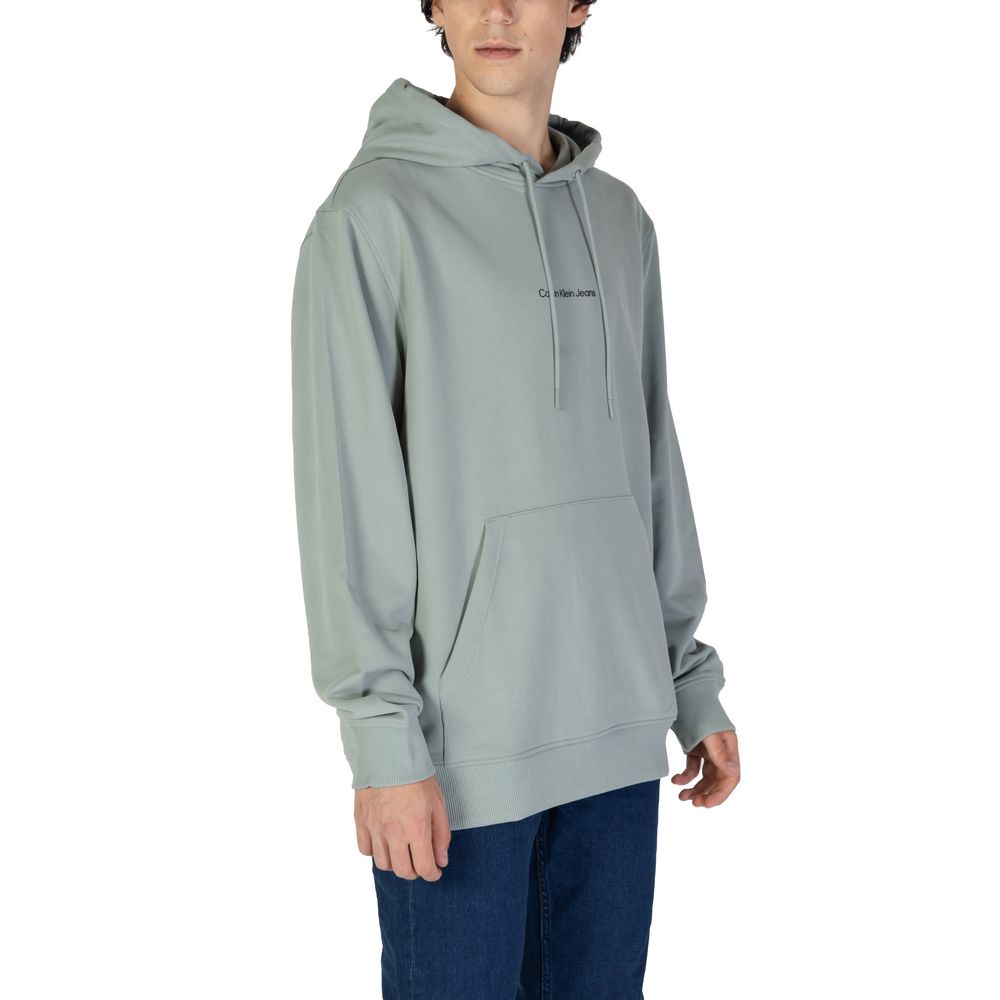 Calvin Klein Jeans Green Cotton Hoody $211.00 Calvin Klein Jeans Luzworld