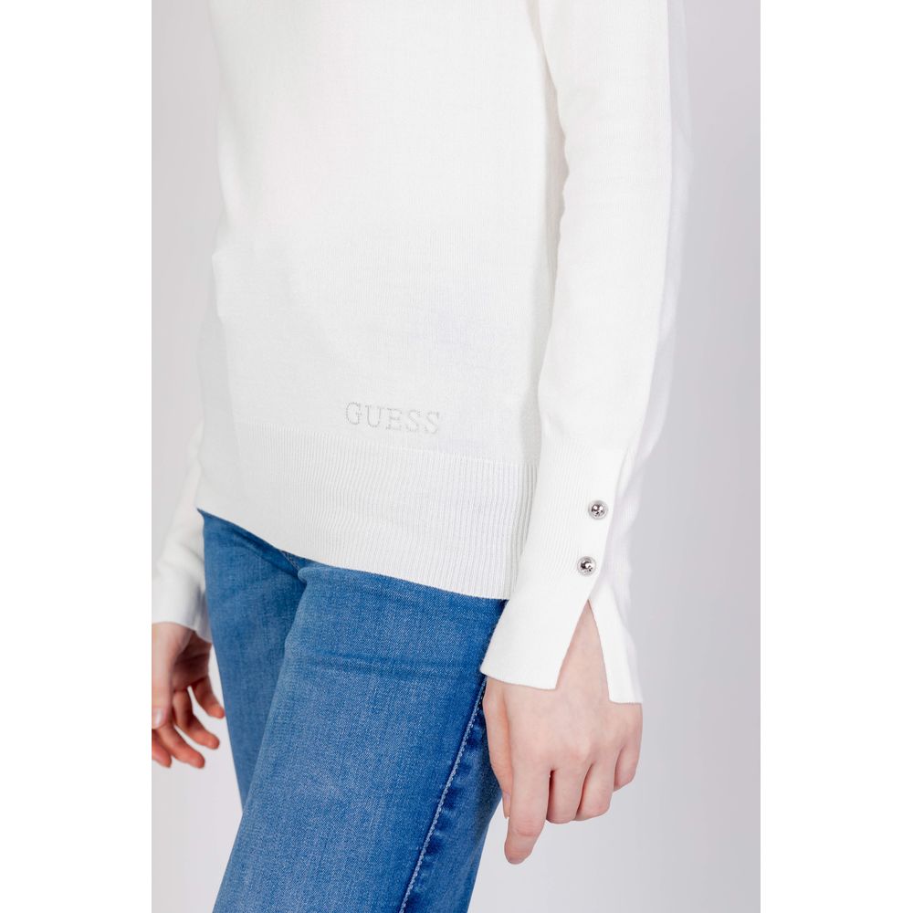 Guess White Cotton Sportswear